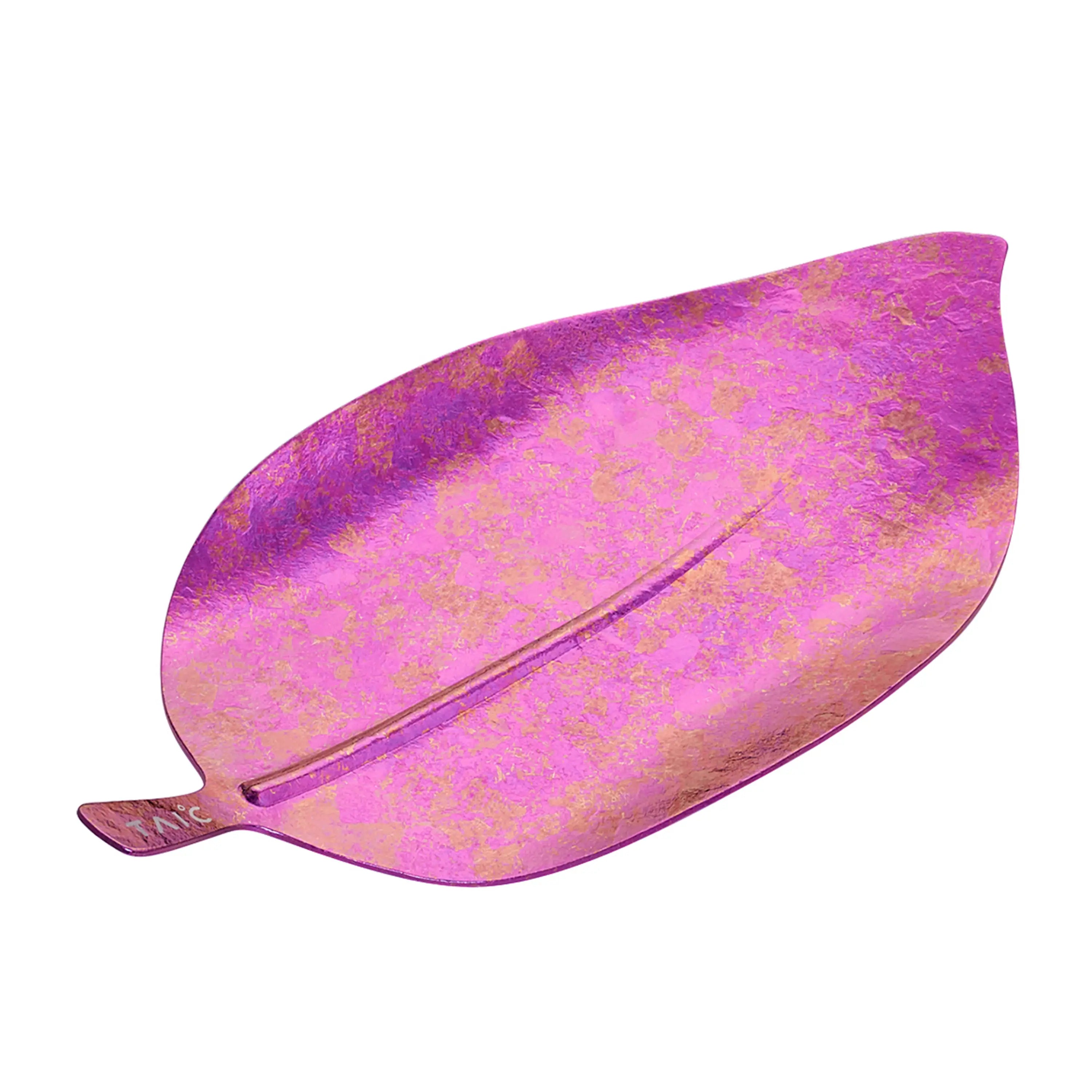 Pure Titanium Leaf Plate