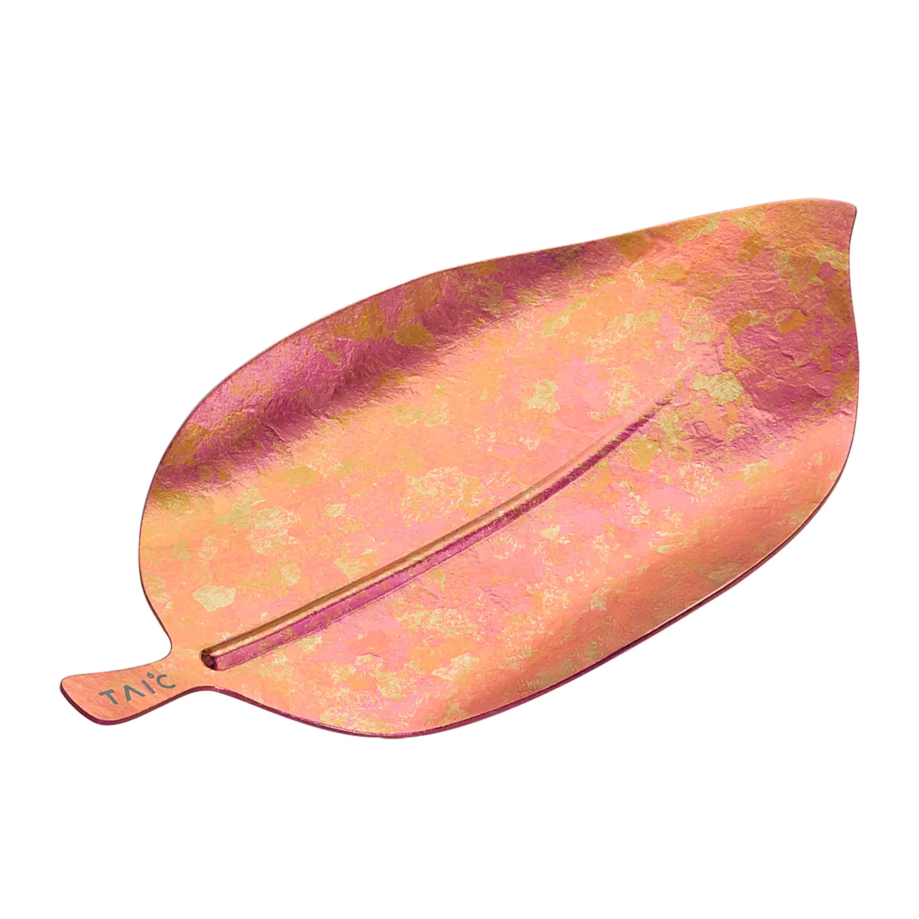 Pure Titanium Leaf Plate