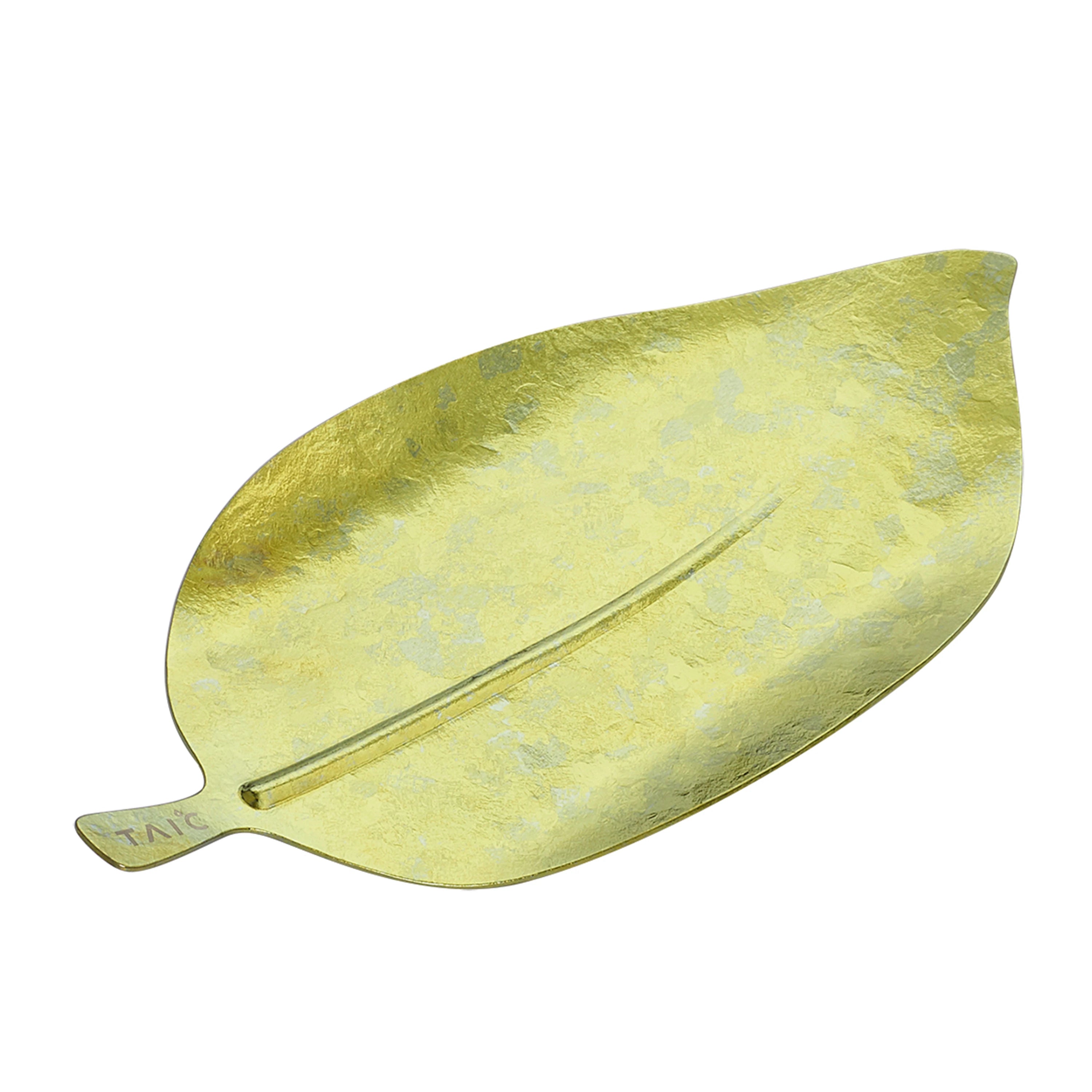 Pure Titanium Leaf Plate