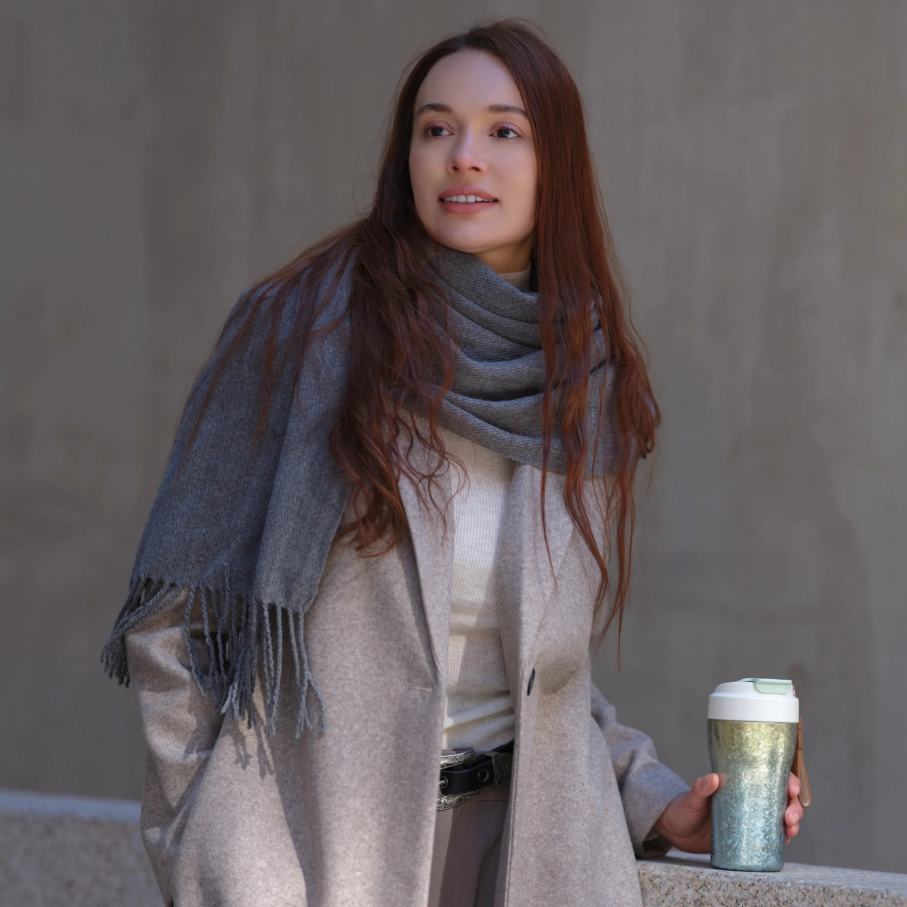 GLOW Straw Coffee Tumbler