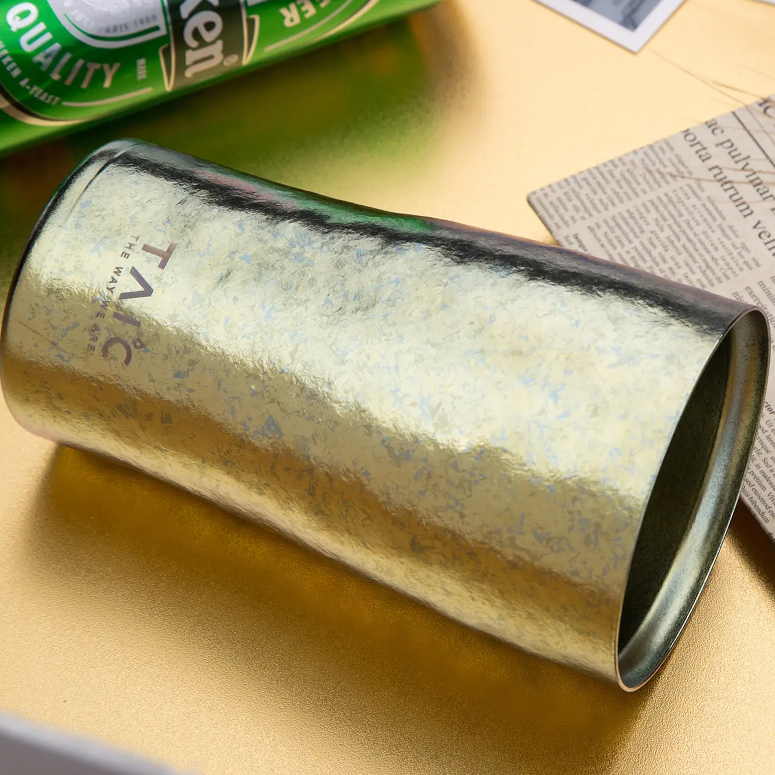 Pure Titanium Beer Cup